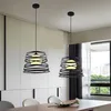 1-teilige Pendelleuchte, schwarze Spiralküche Inselleuchte, Produktbild-Vorschau 8