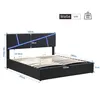 Letto imbottito STILVORA 140×200 cm letto per ragazzi con Anteprima dell’immagine prodotto 7