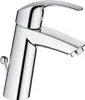 GROHE EUROSMART, Umyvadlo, Páková rukojeť, Kov, 1/2", Chrom Náhled obrázku produktu 10