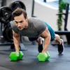 Gymtek® Ensemble d'haltères courts - 2x 4kg haltères - Voir les images du produit 3