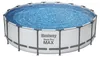 Piscina rotonda Steel Pro MAX in acciaio 488x122 cm Bestway Anteprima dell’immagine prodotto 5