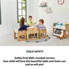 Montessori Kids Tisch und 2 Stühle für Kinder, Stuhlset Produktbild-Vorschau 5