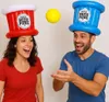 Bière Pong gonflable avec 2 chapeaux et balle Jeu à boire Voir les images du produit 3