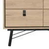 CALICOSY - Commode double 6 tiroirs avec piètement Voir les images du produit 7