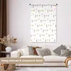 MuchoWow® Wandteppich Wandbehang Blumen - Farben - Pastell Produktbild-Vorschau 2