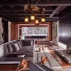Lampa wisząca industrialna loft bar lampa wisząca 4 światła Podgląd zdjęcia produktu 9