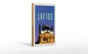 Holzschild Reise 12x18 cm Louvre Museum Reiseziel Geschenk Produktbild-Vorschau 1