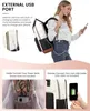 17 Zoll Laptop Rucksack Damen Wasserdicht Schwarz LOVEVOOK Produktbild-Vorschau 7