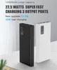 Platinet power bank 10000mAh PD QC LED, black Náhled obrázku produktu 3