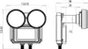 Inverto IDLB-TWNM21-MNOO6-8PP, Twin LNB, 10,7 - 11,7 GHz, Náhled obrázku produktu 7