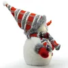 Schneemann LED Figur 28 cm Weihnachtsdeko batteriebetrieben Produktbild-Vorschau 2