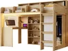 Lit superposé Merax 90x200 cm avec bureau et armoire, lit Voir les images du produit 7
