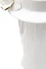 Mauro Ferretti Vase Frau Elegant 15x13,3x23,5 cm weiß gold Produktbild-Vorschau 5