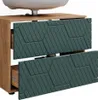 Set mobili bagno Vicco Irma Quercia verde/oro 2 parti, base Anteprima dell’immagine prodotto 6