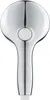A close-up studio shot of a chrome hand shower head. Náhled obrázku produktu