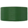 vidaXL Garten-Hochbeet Grün 140 x 140 x 68 cm Verzinkter Produktbild-Vorschau 3