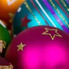 Weihnachtskugeln Happy Xmas | Ø 6 cm | 12 Stück | Glas | Produktbild-Vorschau 6