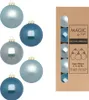 Weihnachtskugeln Glas 6cm Elysian Blue 20 Stück Produktbild-Vorschau 1