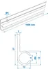 2x Kederschiene 90° Alu Zeltschiene Kederleiste 100 x 2,7 Produktbild-Vorschau 7