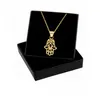 Fatima Hand Anhänger Set Goldene Hamsa Kette I Echtschmuck 45cm

 Produktbild-Vorschau