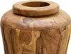 vidaXL Deko-Vase 40 x 80 cm Massivholz Teak Produktbild-Vorschau 5