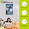 ARTland Leinwandbild Atlantikbrandung in Nordspanien Größe: Produktbild-Vorschau 2