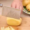 Nôž na vlnité krájanie zemiakov, krájač na vlnité rezance, Náhľad obrázku produktu 4