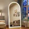 Koonmi LED Ganzkörperspiegel 193 x 86 cm stabiler Rahmen Produktbild-Vorschau 1
