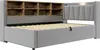 Łóżko tapicerowane Sweiko sofa rozkładana 90x200 cm, Z Podgląd zdjęcia produktu 14