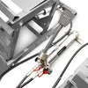 Bituxx 2 Auffahrrampen mit hydraulischem Wagenheber Grau Produktbild-Vorschau 4
