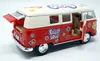 Modellauto T1 Bus Peace and Love 1962 rot / beige Produktbild-Vorschau 8