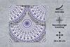 MuchoWow® Mauspad Mousepad Design - Delfter Blau - Muster Produktbild-Vorschau 2