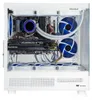 PC de jeu blanc fenêtre en verre haut de gamme avec CPU AMD Produktbild-Vorschau 2