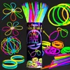 100er Set Leuchtstäbe bunt mit Armband- und Produktbild-Vorschau 1