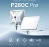 A product shot of a Godox Bi-Color Light Panel with feature callouts at the bottom. Produktbild-Vorschau
