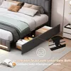 INONEFT Bett 160x200cm mit 4 Schubladen, Doppelbett Produktbild-Vorschau 7