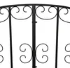 Outsunny Gartenbrücke Stahl 1,19m Teichbrücke mit Geländer Produktbild-Vorschau 7