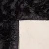 Kunstfell Fellteppich Imitat Sitzkissen Herzform Rund Produktbild-Vorschau 4