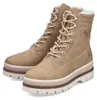 Zapatos de cordones para mujer Rieker, color beige, estilo Vista previa de la imagen del producto 28