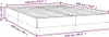 vidaXL Bettgestell Grau 140x190 cm Kunstleder Produktbild-Vorschau 7
