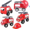 TechnoK Feuerwehrauto Set mit Helm Produktbild-Vorschau 5