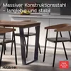 HOLZBRINK Tischbeine Trapez für Esstisch / Schreibtisch, Produktbild-Vorschau 3