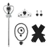 Wednesday Großes Zubehör-Set mit Handschuhen und Schmuck Produktbild-Vorschau 1