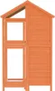 vidaXL Voliéra hnědá 97x81x152 cm borovicový masiv Náhled obrázku produktu 3
