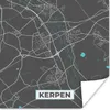 MuchoWow® Poster Deutschland - Blau - Kerpen - Stadtplan - Produktbild-Vorschau 1