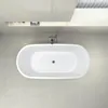 Duschspa 170x80cm freistehende ovale Acryl-Badewanne in Produktbild-Vorschau 5