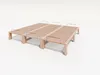 Gigapur G56 XXL Massivholzbett 210x200 cm Kiefer Modul-Bett Produktbild-Vorschau 2