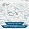 TEXMAXX® Duschrollo für Badewanne mit Seitenzug - Produktbild-Vorschau 4