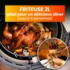 Extralink Air Fryer Friteuse à air chaud 2 L 1000 W avec Voir les images du produit 6