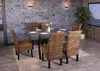 set di 2 sedie da pranzo sedia in vimini M69 sedia BALI Anteprima dell’immagine prodotto 10
